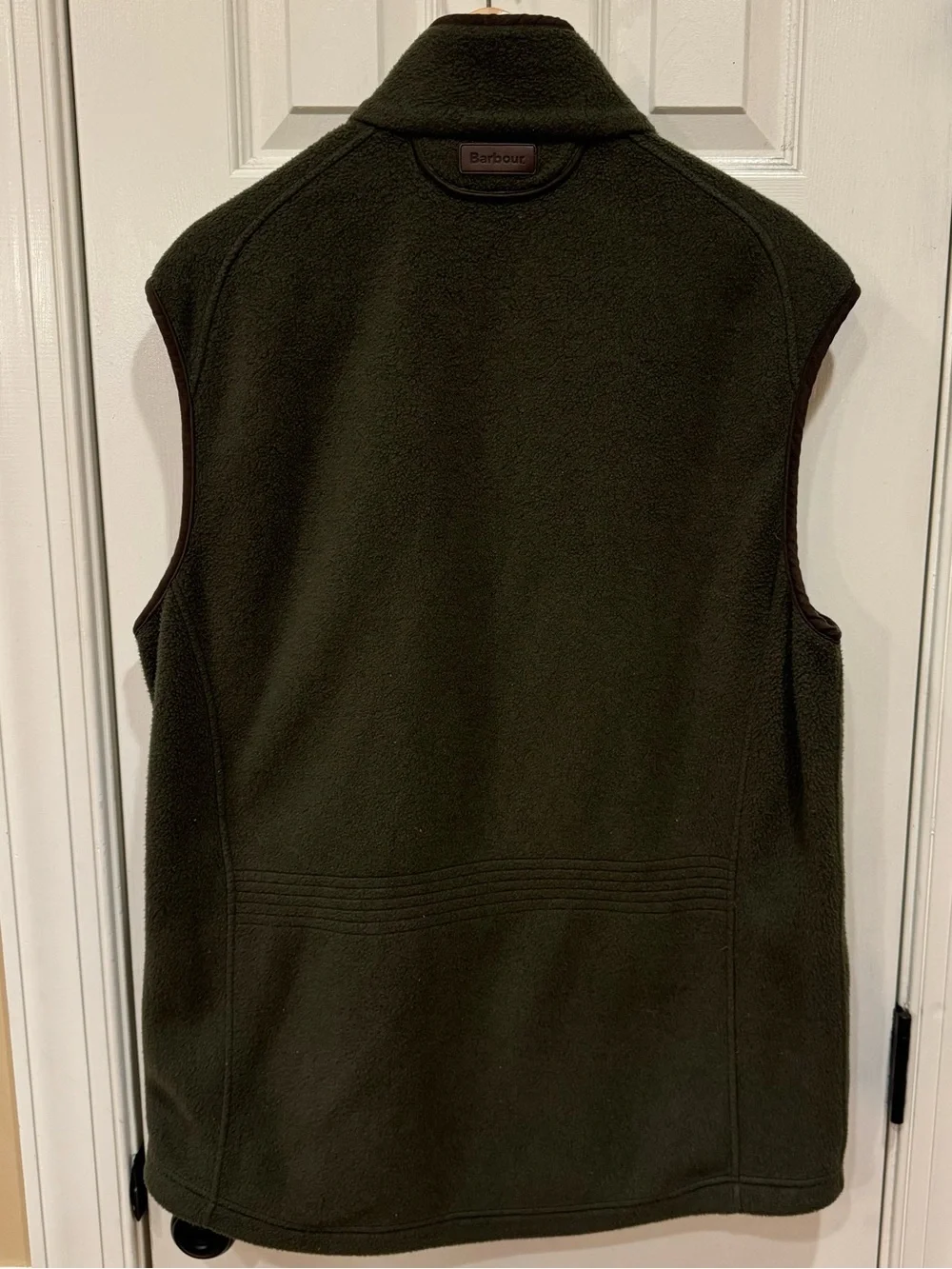 NEW Barbour Langdale Gilet Fleece Vest - XL - Olive